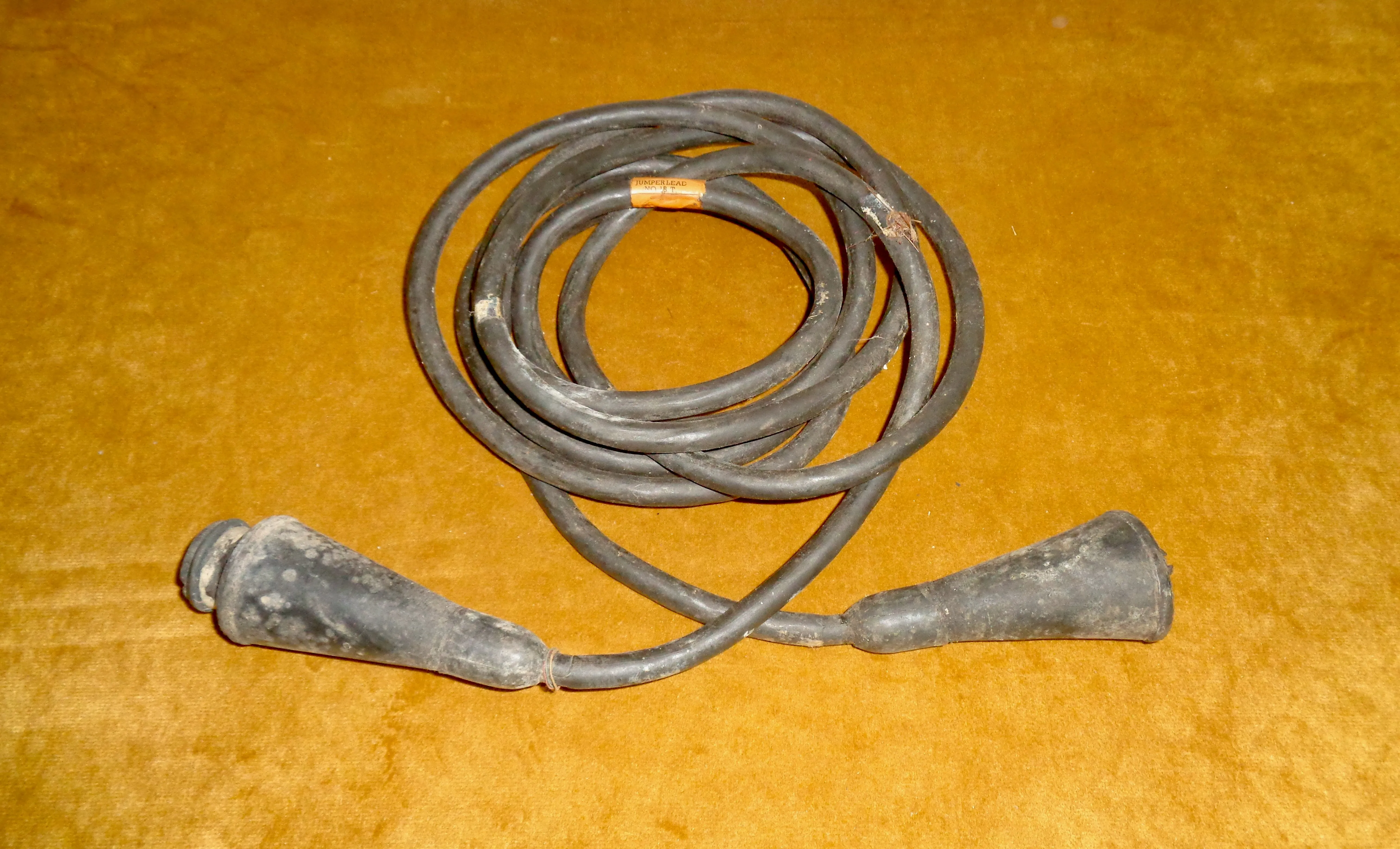 WW2 WS19 Wireless Set 19 Cable Labelled Jumper Lead No.1BT