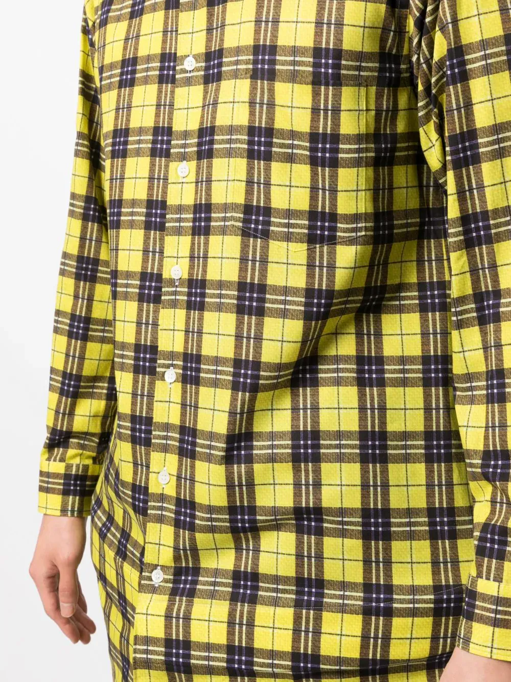 Yellow Check Shirt