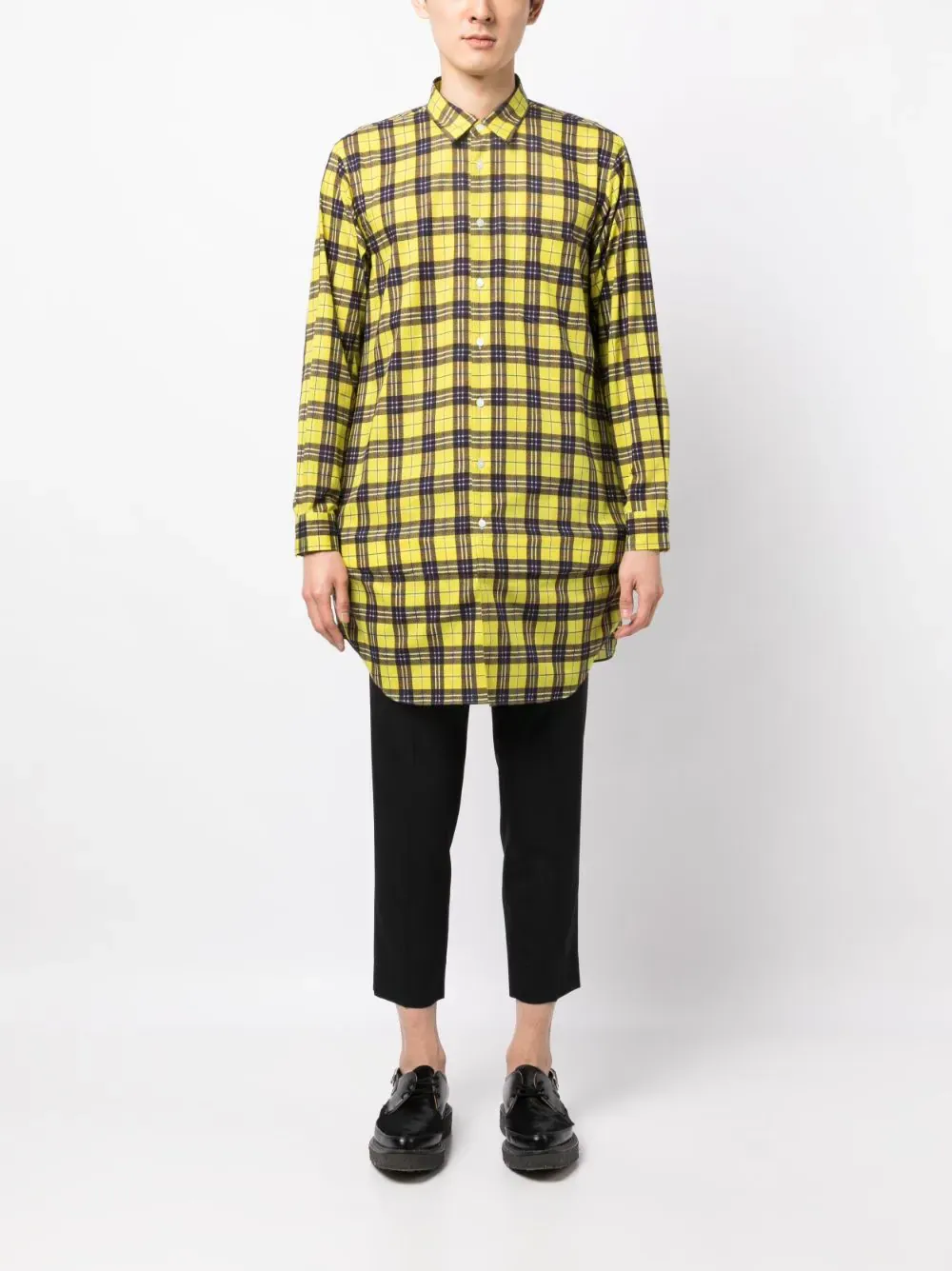 Yellow Check Shirt