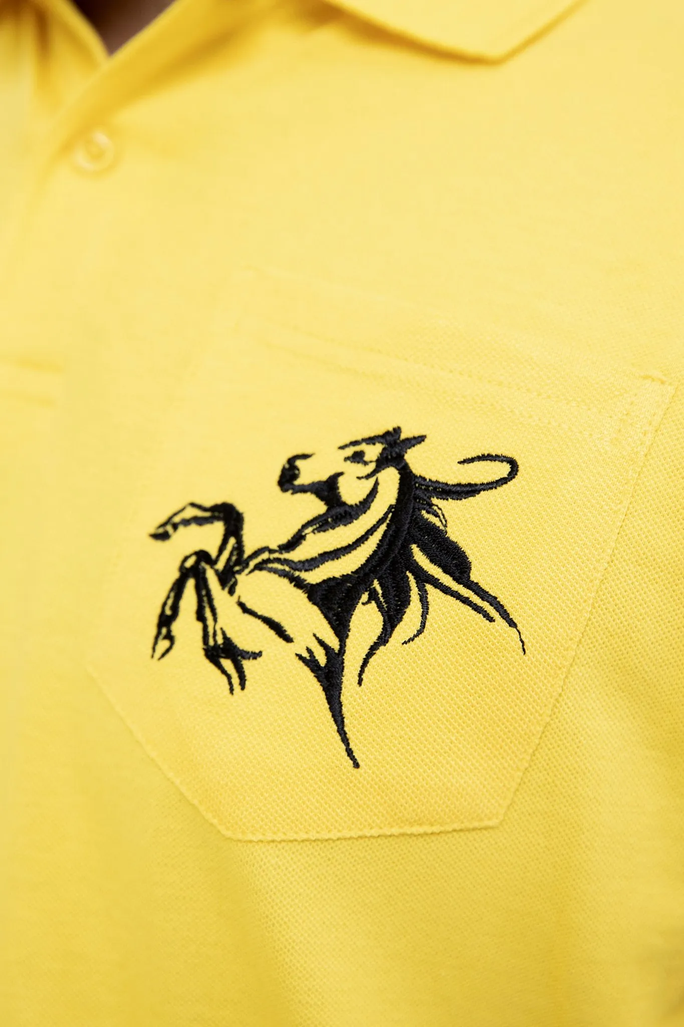 Yellow Pocket Polo - A20 - MP0018R